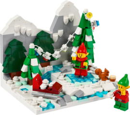 Lego 40564 Wintertafereel met Elven