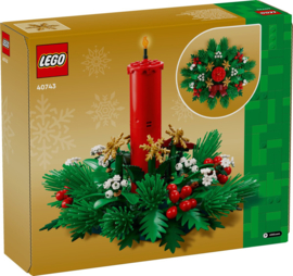 Lego 40743 Kersttafeldecoratie - Lego Exclusive