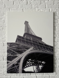 Eiffeltoren print op canvas 100 x 75 cm