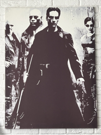 Matrix print op canvas 100 x 75 cm