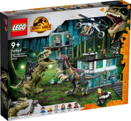 Lego 76949 Giganotosaurus & Therizinosaurus aanval - Lego Jurassic World