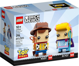 Lego 40553 Woody en Bo Peep Toy Story - Lego Brick Headz