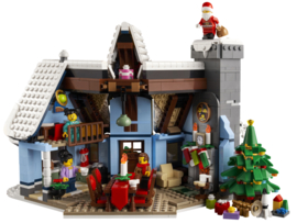 Lego 10293 Bezoek van de Kerstman - Lego Icons