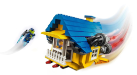 Lego 70831 - Emmet's Droomhuis / Reddingsraket - Lego The Movie 2