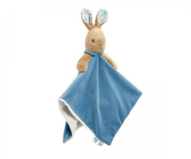 Peter rabbit knuffeldoekje bunny blue