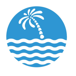 Sticker modern island