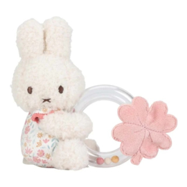 Nijntje little dutch blossom transparante rammelaar