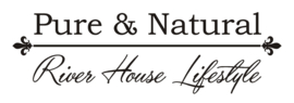 The River House Sticker | Pure & Natural