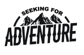 Sticker seeking for adventure