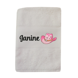 Deluxe handdoek cowboy/girl
