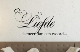 Muursticker Liefde