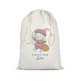 Sinterklaas Cadeauzak - Pakjes voor | Roze