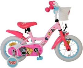 Woezel & Pip  fiets pink