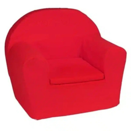 Kinderfauteuil rood