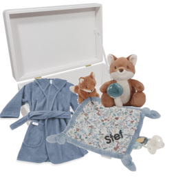 Gevulde Memory Box Small - Sterren blue