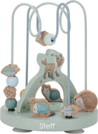 LD7248 Little Dutch activiteitenspiraal groot Forest Friends FSC met naam