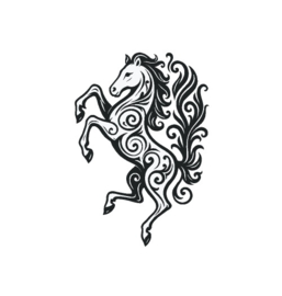 sticker sierlijk Twents Ros