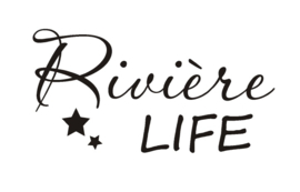 The River House Sticker | Riviere life
