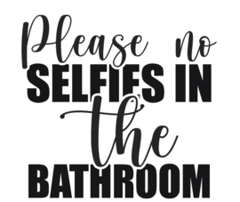Sticker Please no selfies