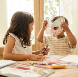 Little Dutch - Maak je eigen maskers boek