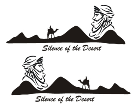 Stickerset striping silence of the desert