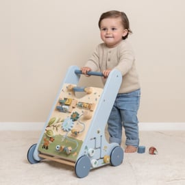LD7232 Little Dutch Activiteiten loopwagen - Forest Friends FSC met naam