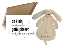 Brievenbus Pakketje - happy horse beige