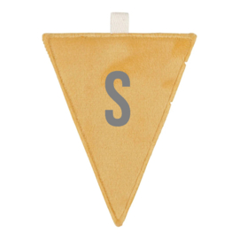 Little dutch Stoffen vlag oker