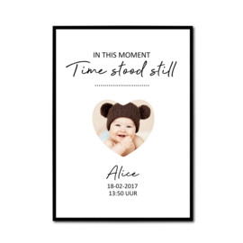 Poster 'In this moment'