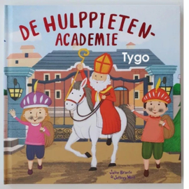 Sint verhalenboek de hulppieten academie met naam