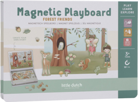 LD7253 Little Dutch magnetisch speelbord Forest Friends FSC