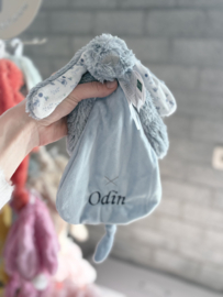 Happy Horse Knuffeldoekje Blue Graphic Rabbit Richie