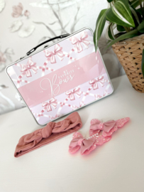 Opbergkoffertje voor haarstrikjes/haarbandjes - My Favorite Bows