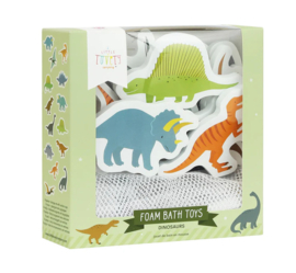 A Little Lovely Company Foam badspeelgoed: Dinosaurussen