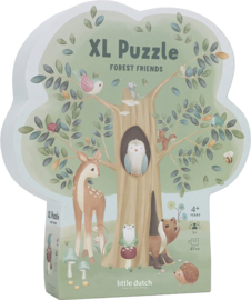 LD7250 Little Dutch vloerpuzzel Forest Friends FSC