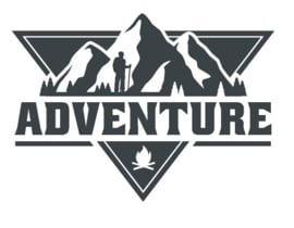 Sticker Adventure driehoek