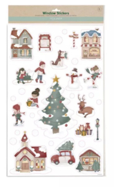 Little Dutch kerst maxi raamstickers