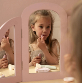 Little Dutch Houten kaptafel met krukje