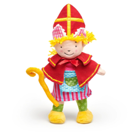 Fien en Teun grote knuffel Fien als sint