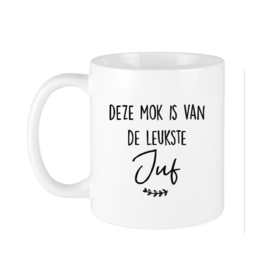 Mok - Deze mok is van de leukste Juf