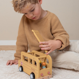 Little Dutch - Schoolbus met poppetjes