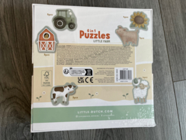 Little dutch little farm 6 in 1 puzzel set