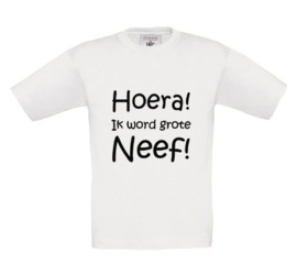 Shirt - Hoera! Ik word grote Neef!