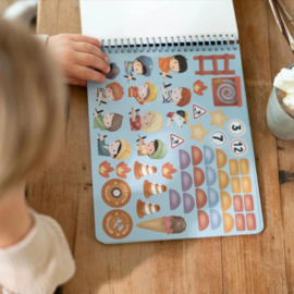 Little Dutch Jim's garage cut and play book