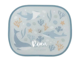 Little Dutch Set van 2 Zonneschermen - Ocean dreams blue