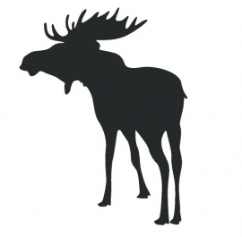 Sticker moose eland b