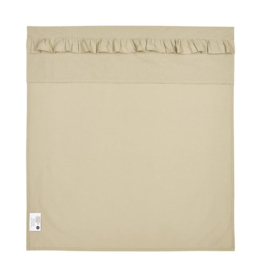 Meyco Baby Wieglaken Ruffle - Sand