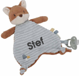 LD8902 Little Dutch knuffeldoekje vos Forest Friends met naam