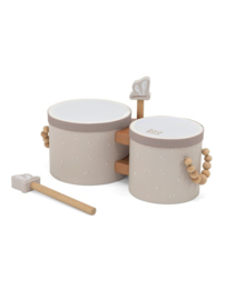 Label Label houten bongos nougat