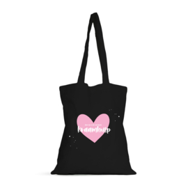 Canvas shopper - Deze tas is van de liefste kraamhulp
